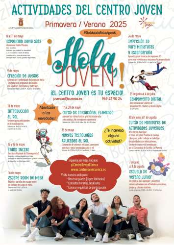 PROGRAMA ACTIVIDADES CENTRO JOVEN